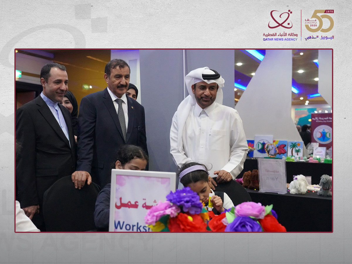 افتتاح معرض التمكين والإبداع لإبراز قدرات الأشخاص ذوي الإعاقة في كتارا